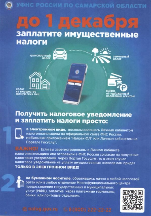 Имущественные налоги